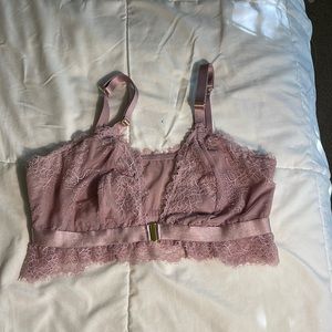 Dusty rose bralette
